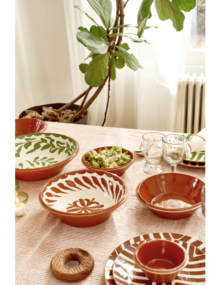 PLAT DE PRESENTATION AMUSE EN PORCELAINE - POMAX