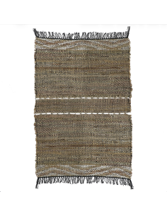 TAPIS LANA  EN CUIR RECYCLÉ - POMAX 2