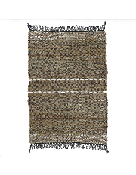 TAPIS LANA  EN CUIR RECYCLÉ - POMAX