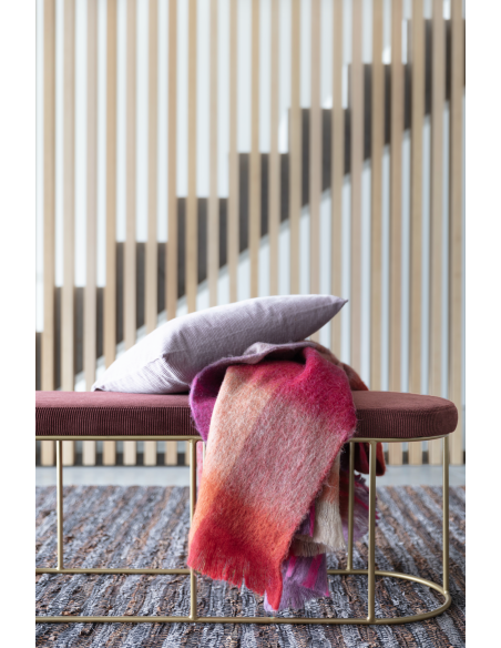 TAPIS CEYLON EN CUIR RECYCLÉ - POMAX