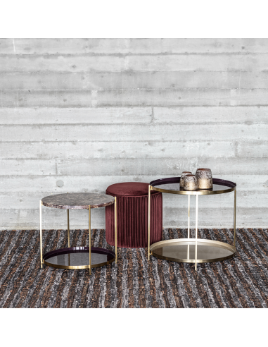 TAPIS CEYLON EN CUIR RECYCLÉ - POMAX