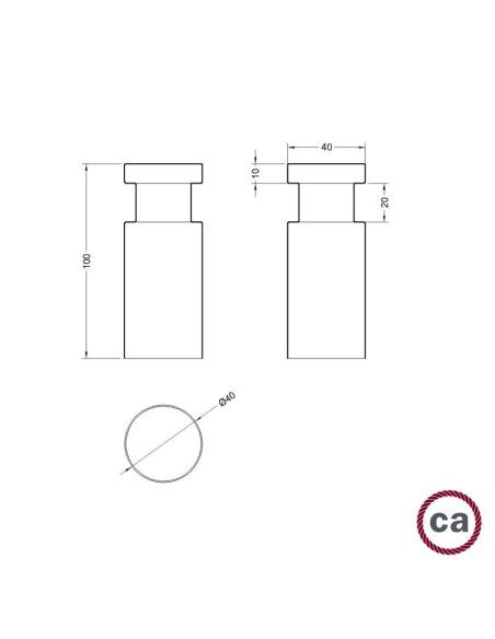 PASSE CABLE EN BOIS - CREATIVE CABLES