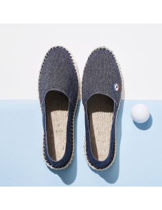ESPADRILLES EN JEAN - LA PANTOUFLE A PEPERE