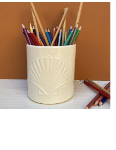 CACHE POT- MONOCHROMIC