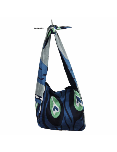 SAC BOBBY EN SOIE - LES BELLES VAGABONDES 