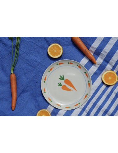 LOT DE 4 ASSIETTES LEGUMES - AND NOOK