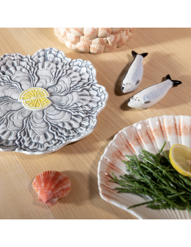 ASSIETTE A HUITRES - & KLEVERING