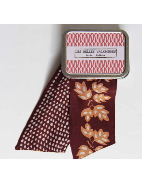 BANDEAU EN SOIE - LES BELLES VAGABONDES 