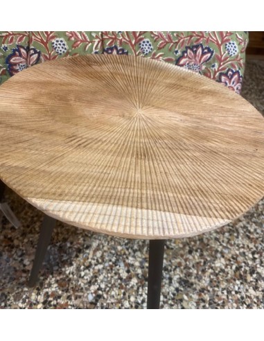 TABLE D'APPOINT BENOA EN TECK   - WMG