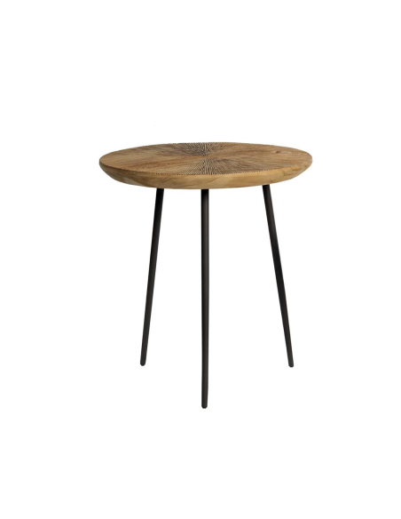 TABLE D'APPOINT BENOA EN TECK   - WMG