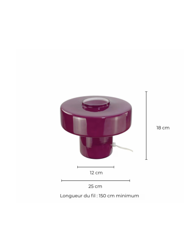 LAMPE À POSER FOZA  PETIT FORMAT - C-CRÉATION 
