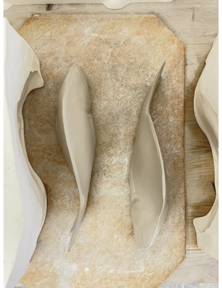 POISSON EN CÉRAMIQUE FANNY LA DAURADE - MONOCHROMIC