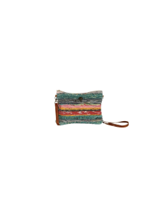 PETIT SAC EN SARI RECYCLÉ - LE VOYAGE EN PANIER 2