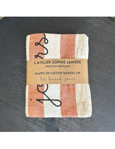 NAPPE EN COTON LES BEAUX JOURS - SOPHIE JANIERE 2