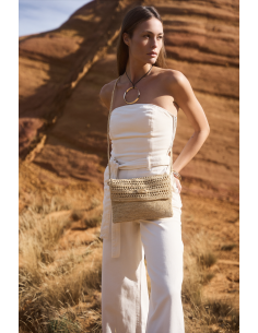 SAC EN RAPHIA  FESTINOA - LE VOYAGE EN PANIER 2
