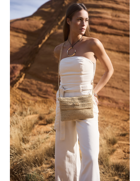 SAC EN RAPHIA  FESTINOA - LE VOYAGE EN PANIER