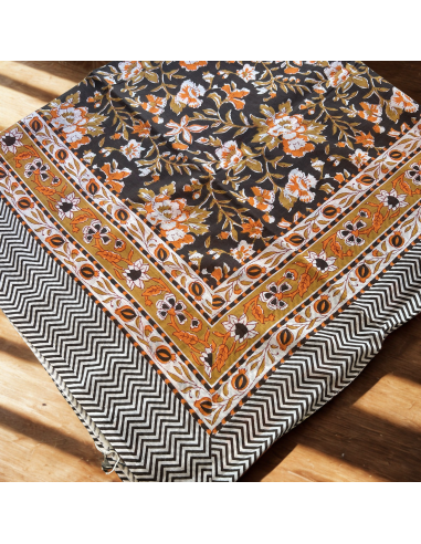 FOULARD OU PAREO EN SOIE ET COTON - MARC BARELL