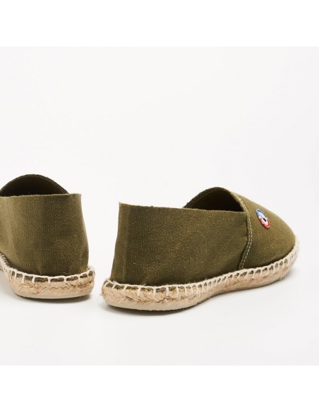 ESPADRILLES KAKI - LA PANTOUFLE A PEPERE