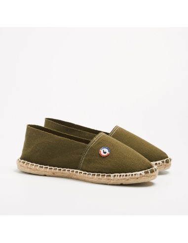ESPADRILLES KAKI - LA PANTOUFLE A PEPERE
