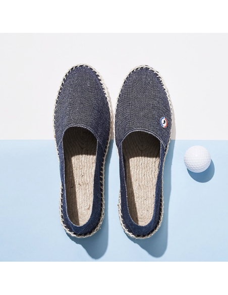 ESPADRILLES EN JEAN - LA PANTOUFLE A PEPERE