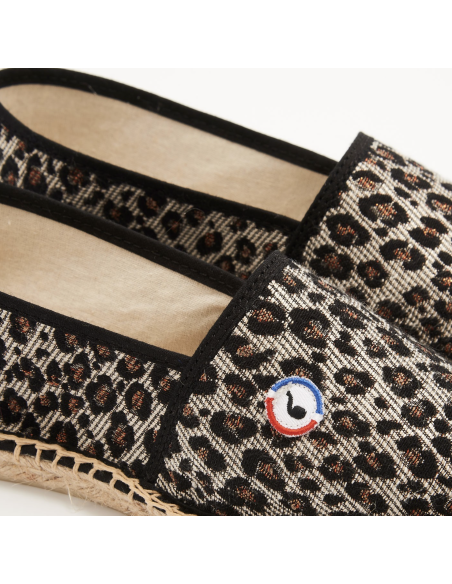 ESPADRILLES LEOPARD - LA PANTOUFLE A PEPERE