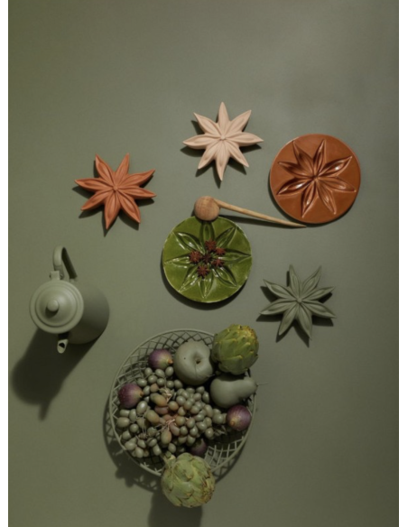 ASSIETTE JANIS - MONOCHROMIC