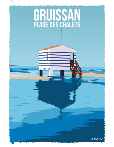 AFFICHE ILLUSTRÉE 30X40CM - RETROPIA