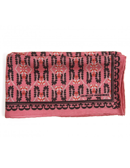 MINI FOULARD EN SOIE - LES BELLES VAGABONDES 