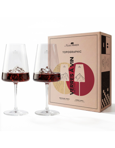COFFRET DE 2 VERRES A VIN- ALASKAN MAKER 