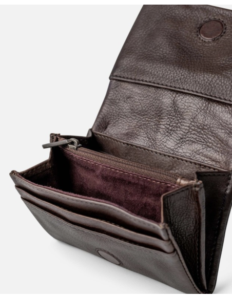 PORTEFEUILLE EN CUIR BRUMLEY - BIBA