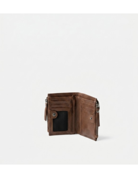 PORTEFEUILLE EN CUIR HANCOCK - BIBA