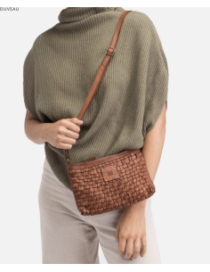 SAC CROISÉ EN CUIR KANSAS - BIBA