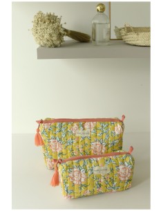 TROUSSE DE BEAUTE BOUQUET MIMOSA - BINDI ATELIER