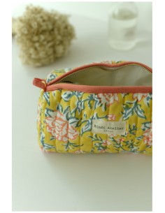 TROUSSE DE BEAUTE BOUQUET MIMOSA - BINDI ATELIER 2