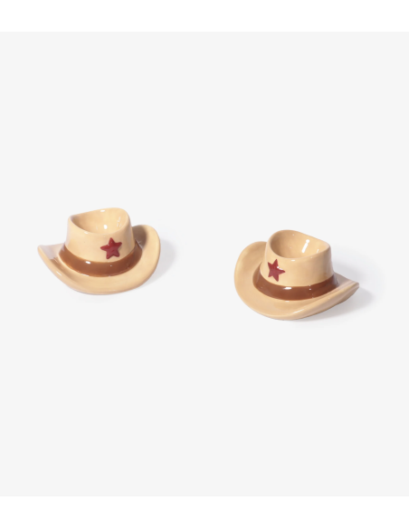 SET DE 2 COQUETIERS COWBOY - L'EXPRESSIONIST