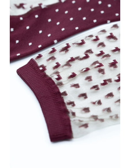 CHAUSSETTES CRESCENT DUNES BORDEAUX - ST EUSTACHE