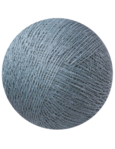 BOULE TISSEE POUR GUIRLANDE - VERT DE GRIS - LA CASE DE COUSIN PAUL 