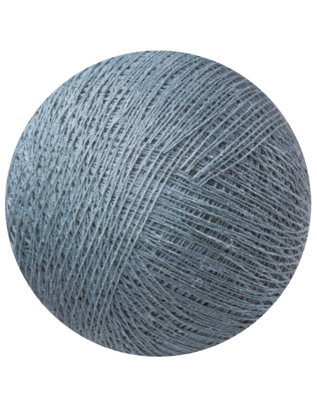 BOULE TISSEE POUR GUIRLANDE - VERT DE GRIS - LA CASE DE COUSIN PAUL 