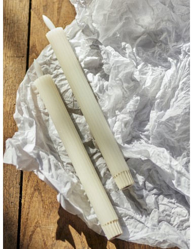 SET DE 2 BOUGIES LED FINES PONZA - BLOOMINGVILLE 