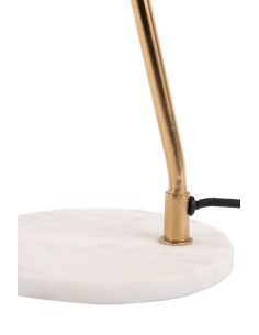 LAMPE À POSER METAL ET MARBRE 2
