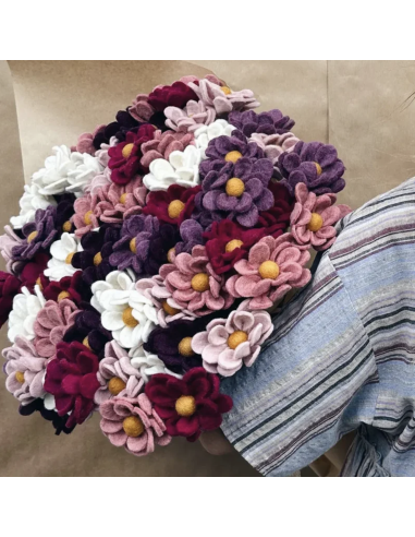 FLEUR EN LAINE BOUILLIE -  NEW HEIDI