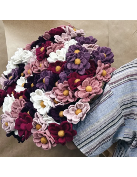 FLEUR EN LAINE BOUILLIE -  NEW HEIDI