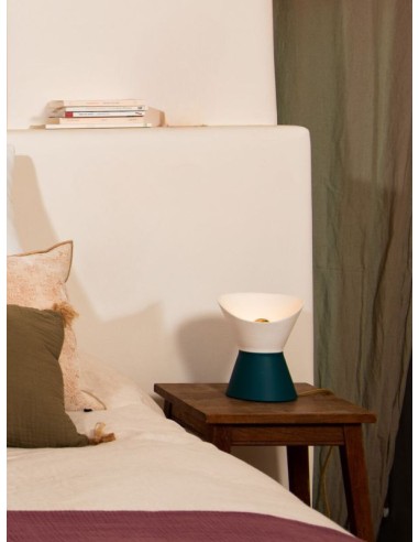 LAMPE CÉRAMIQUE À POSER RECTO - MONOCHROMIC