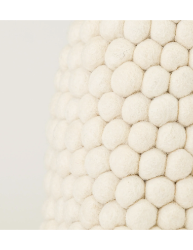 VASE EN LAINE BOUILLIE -  NEW HEIDI