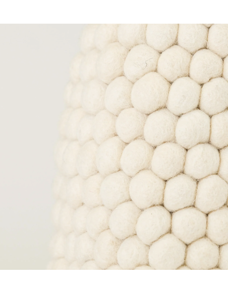VASE EN LAINE BOUILLIE -  NEW HEIDI