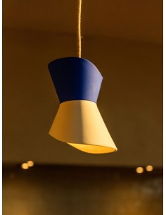 LAMPE CÉRAMIQUE À SUSPENDRE VERSO - MONOCHROMIC 2