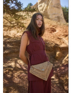 SAC PORTÉ TRAVERS EN FORME DE DIAMANT - LE VOYAGE EN PANIER