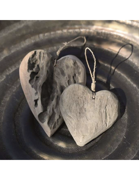 COEUR EN BOIS FLOTTÉ - WMG