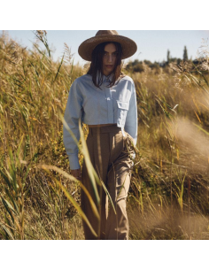 CHAPEAU EN RAPHIA WESTILUX - LE VOYAGE EN PANIER 
