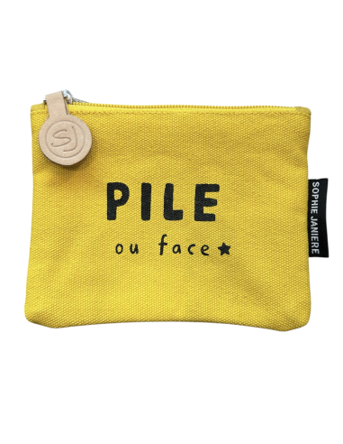 PORTE MONNAIE EN COTON - SOPHIE JANIERE